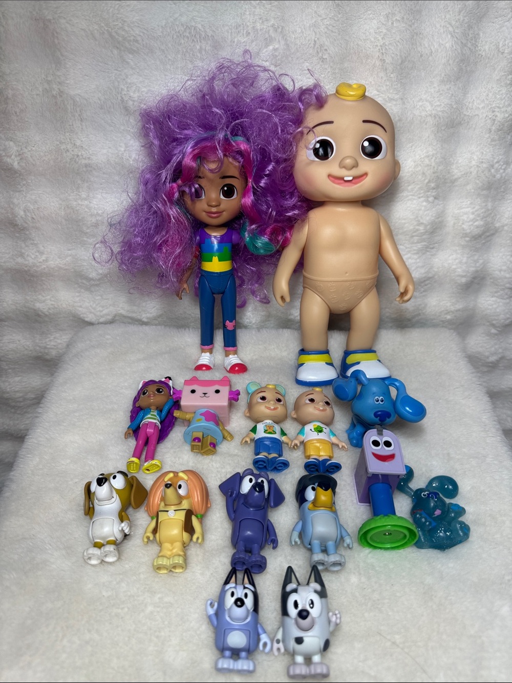 Kids TV Show Characters Toys Gabby’s Dollhouse Bluey Cocomelon Blues Clues